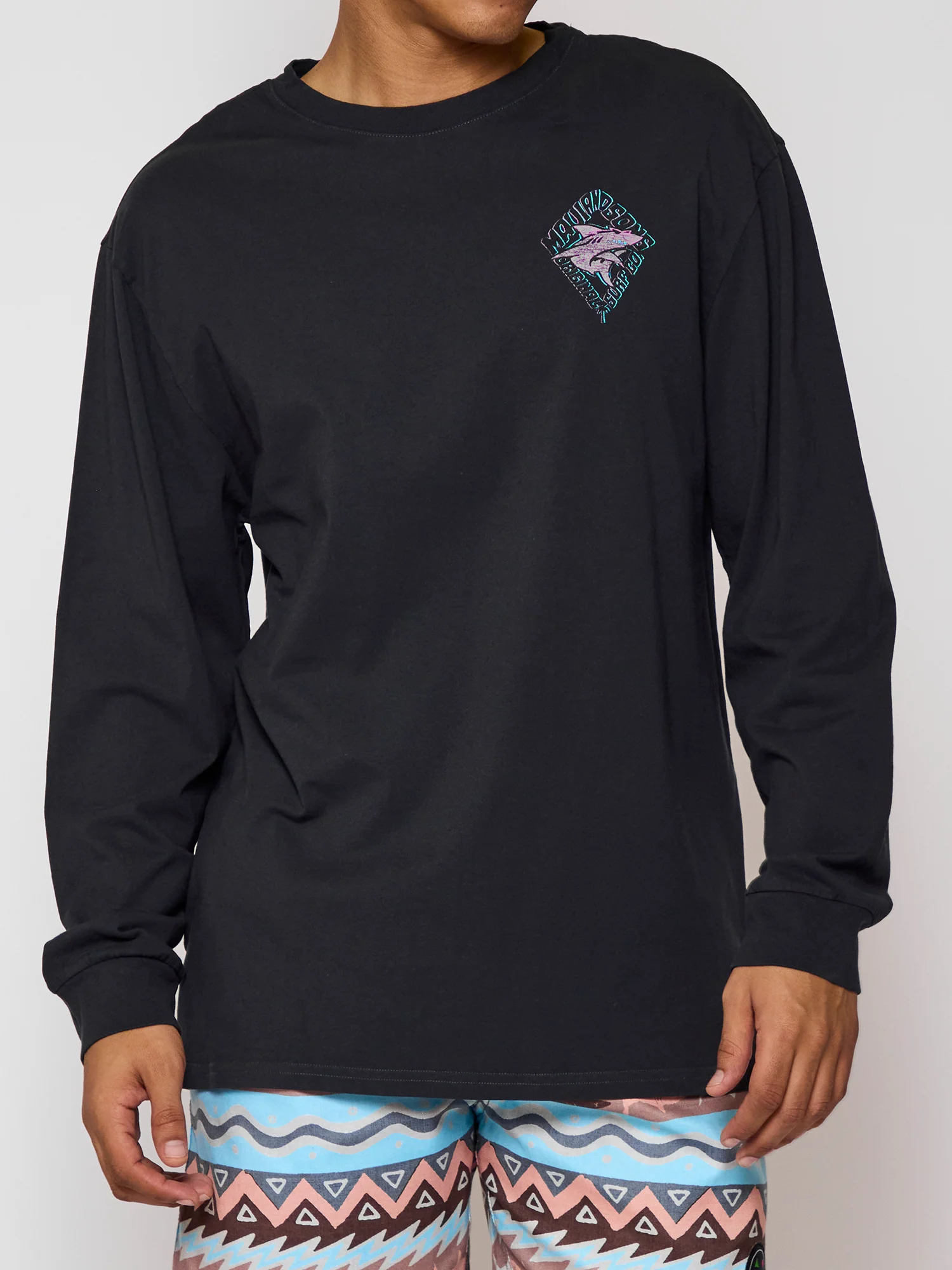 Back to Back Long Sleeve in Black - Image 2