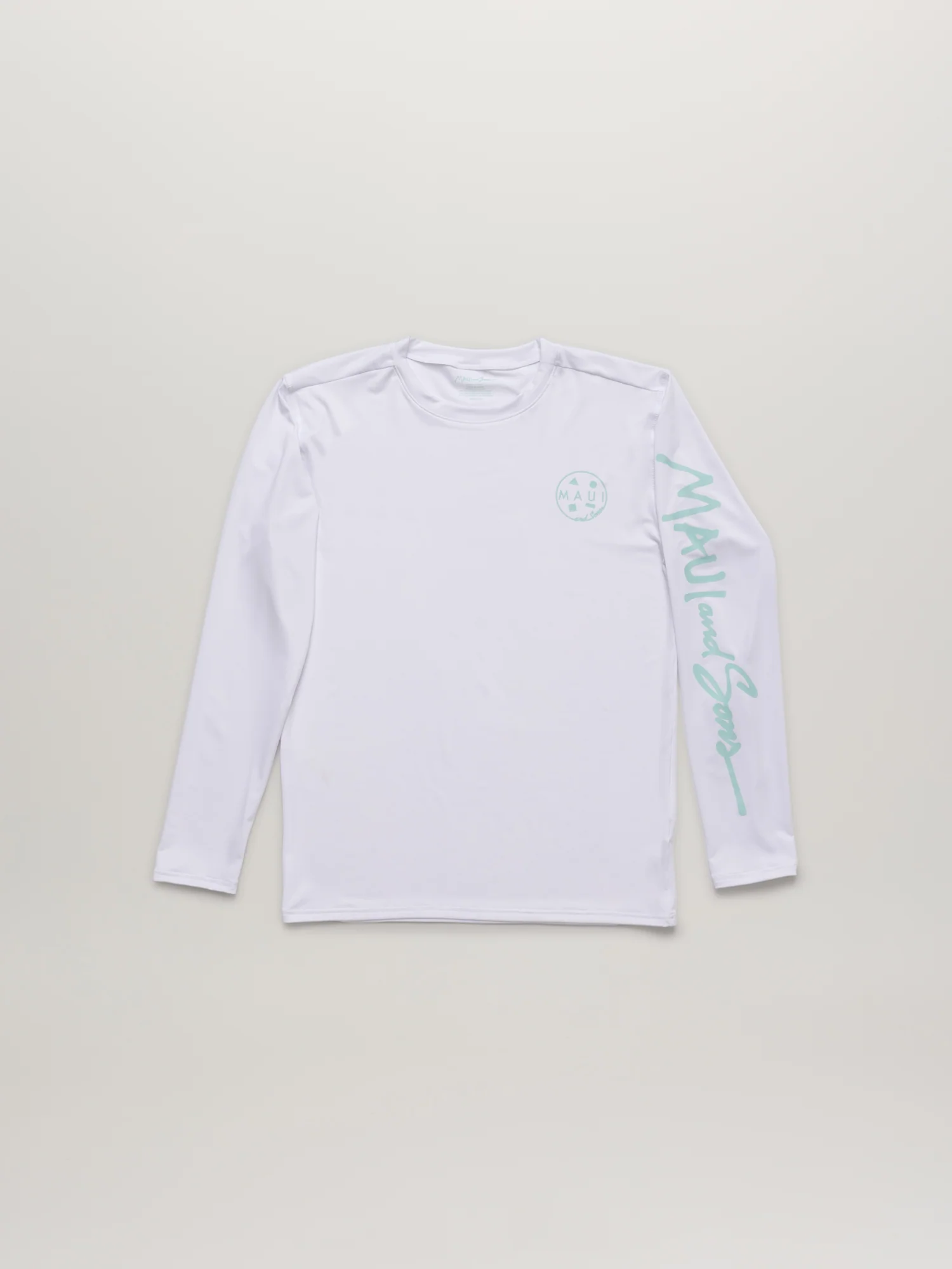 Cookie Long Sleeve Sun Shirt In White