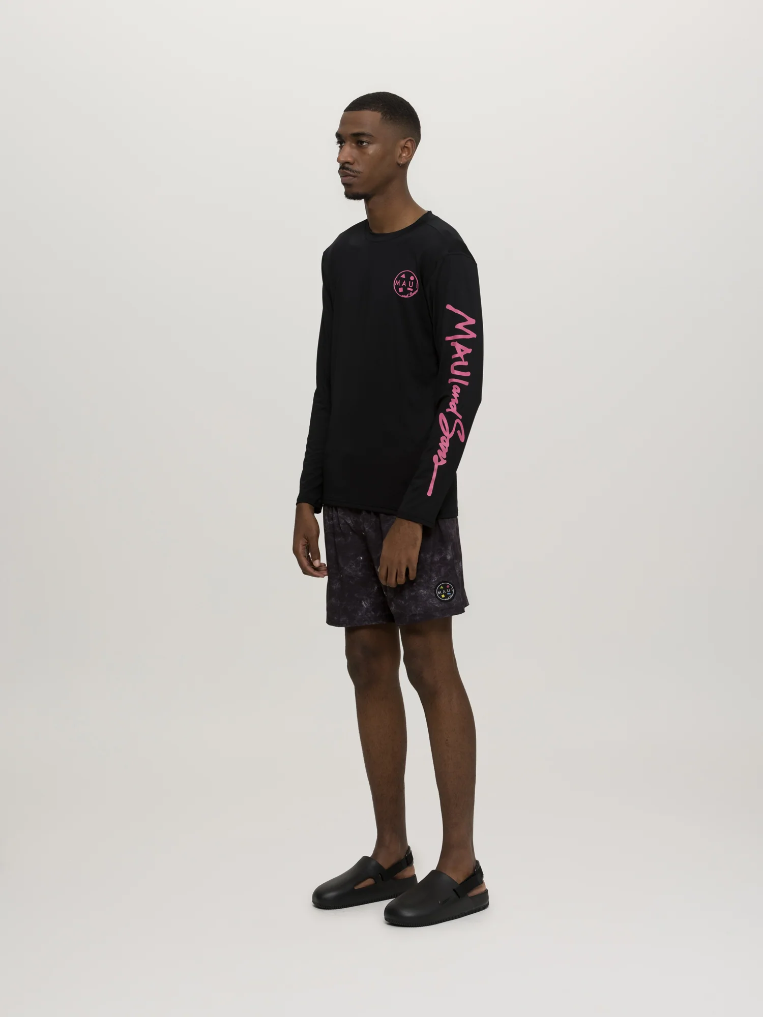 Cookie Long Sleeve Sun Shirt in Black - Image 3