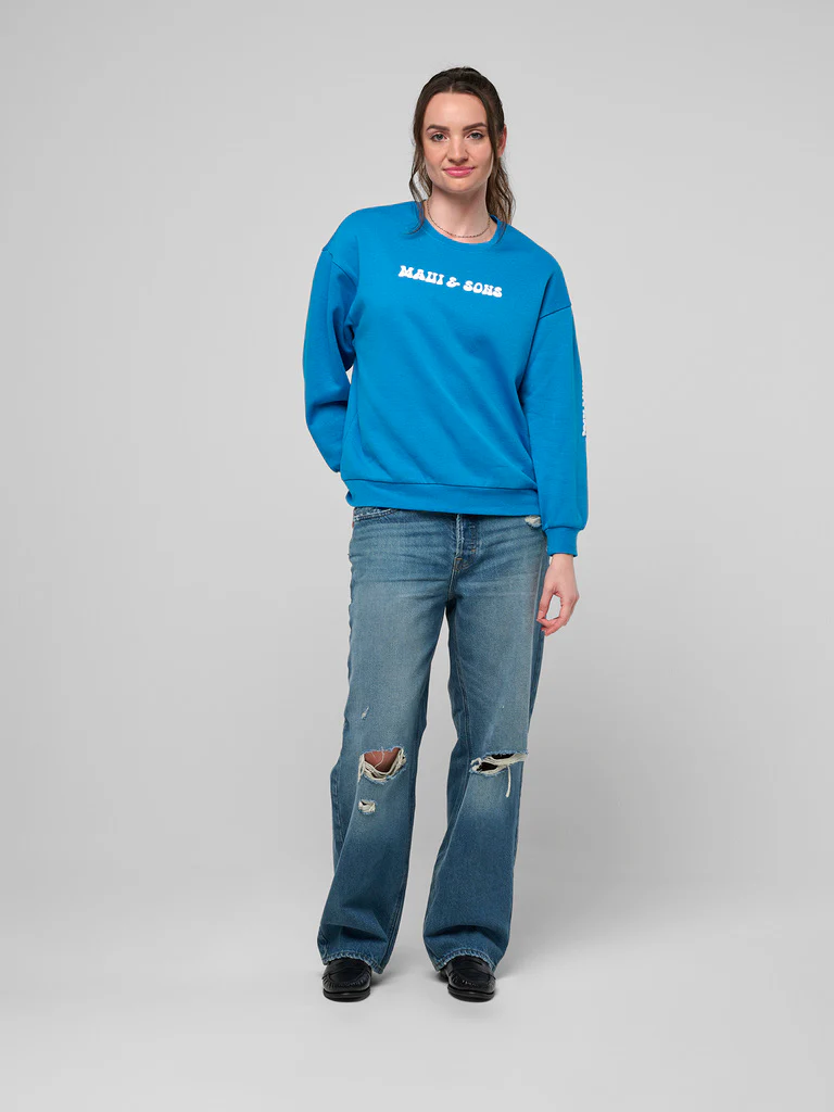Earth First Ladies Oversized Crewneck Fleece - Image 5