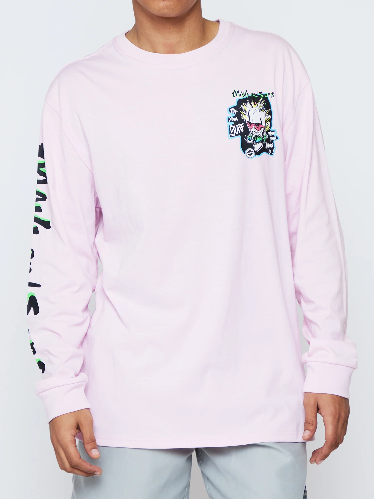 Maui and Sons x Madrid Srfmouth Long Sleeve - Image 2
