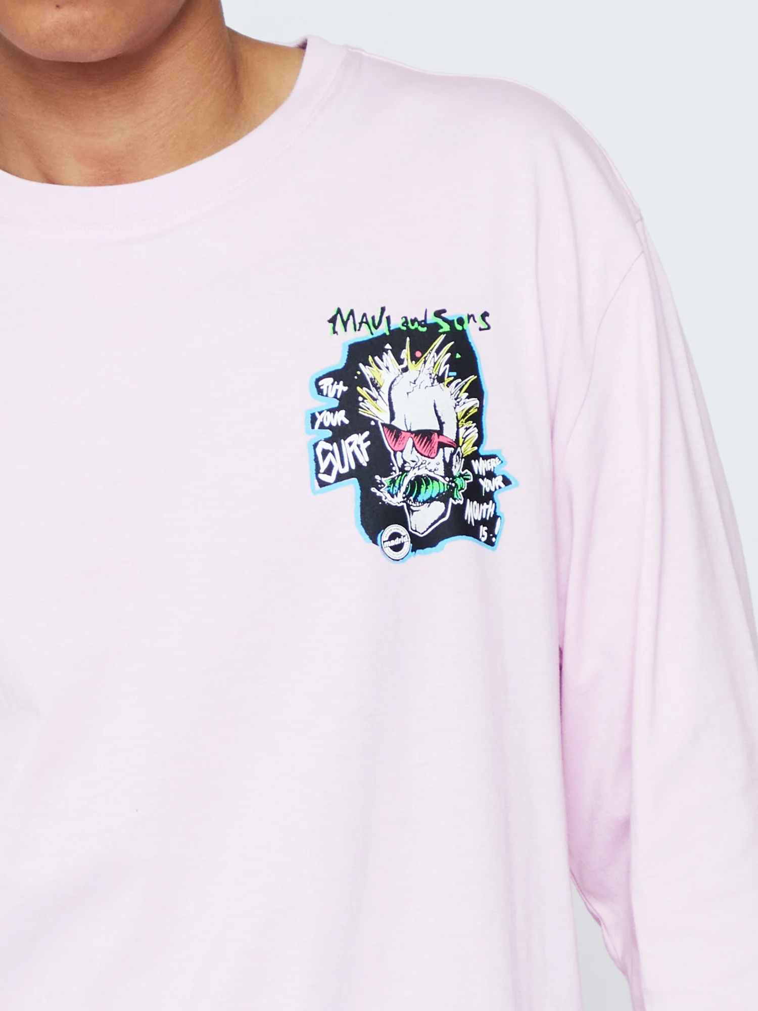 Maui and Sons x Madrid Srfmouth Long Sleeve - Image 4